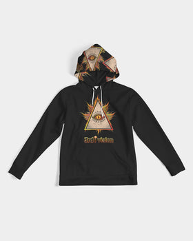 Gaimland Apparel 3rd Eye Men's Collection- Black Men's Hoodie- (KC)